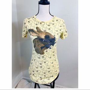 RZST- Bad bunny bandana yellow shirt